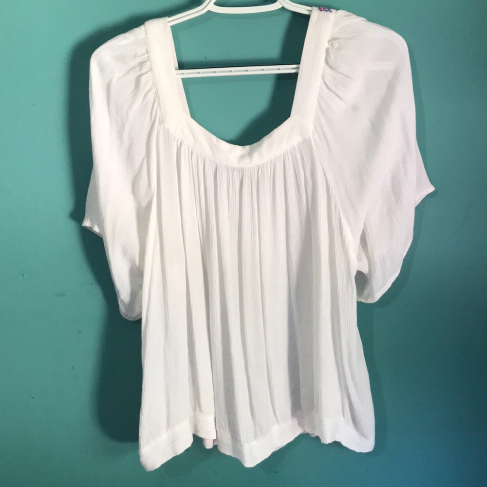 White boho top - Picture 2 of 2